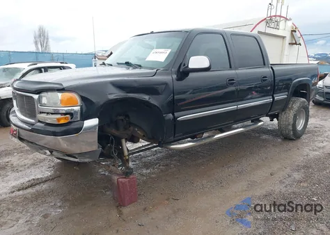 2001 GMC Sierra 1500Hd Sle z USA, uszkodzony, nr VIN 1GTGK13U81F209255